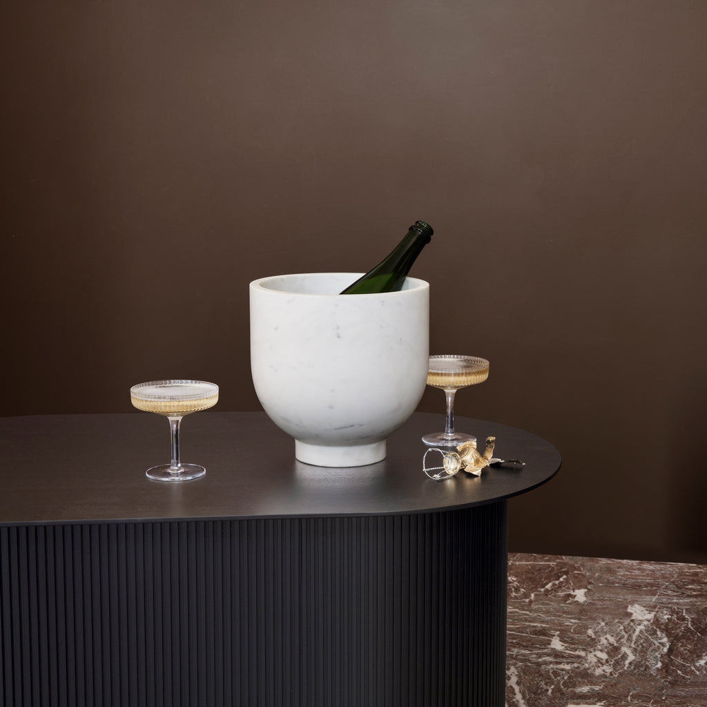 Ripple Champagne Coupes - Set of 2 - Ferm Living - Paper Plane