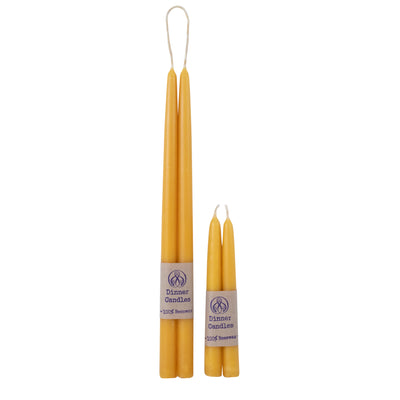 Paper Plane - Hohepa - Beeswax Dinner Candles - Made in NZ - Mt Maunganui Stockist