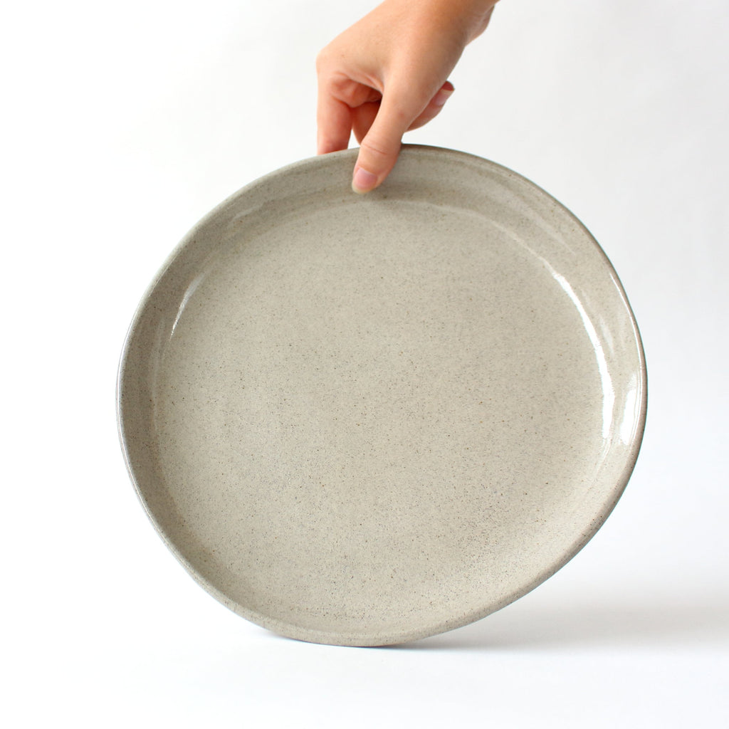 Large Dinner Plate - Sandstone