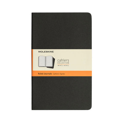 Moleskine Cahier Sets - Black - NZ Stockist - Paper Plane - Stationery - Moleskine Stockist - Notebooks