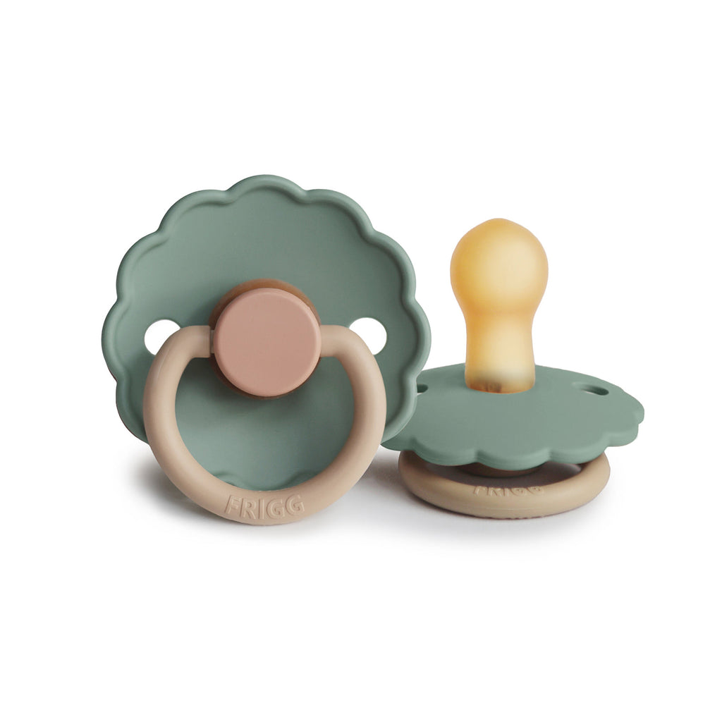 Daisy Pacifier Set - Willow