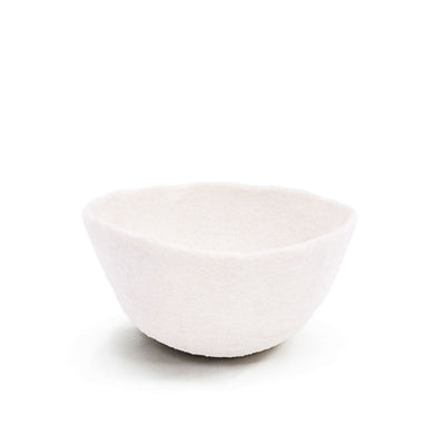 Felt Bowl - White