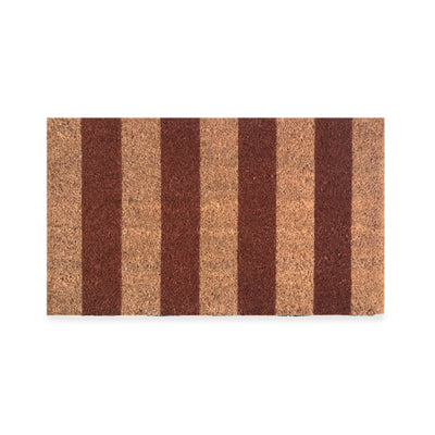 Stripe Doormat - Brick