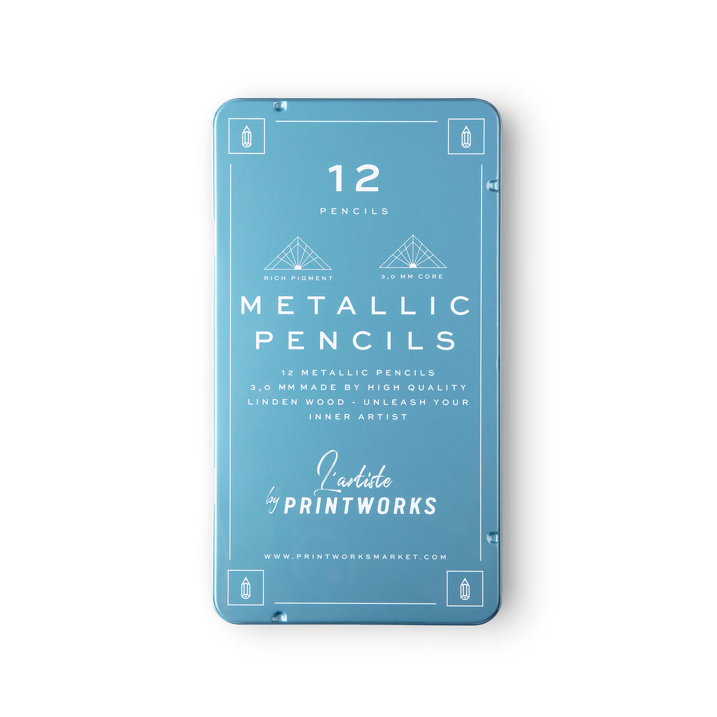 Colouring Pencils - Metallic
