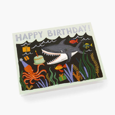 Card - Shark Birthday