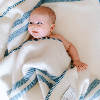 Barney's Blue Baby Blanket