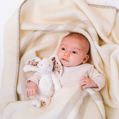 Batley's Beige Baby Blanket