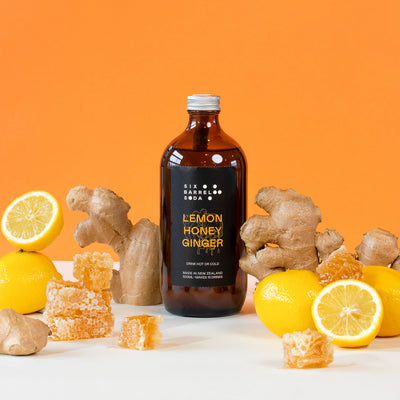 Six Barrel Soda -  Lemon Honey Ginger Syrup
