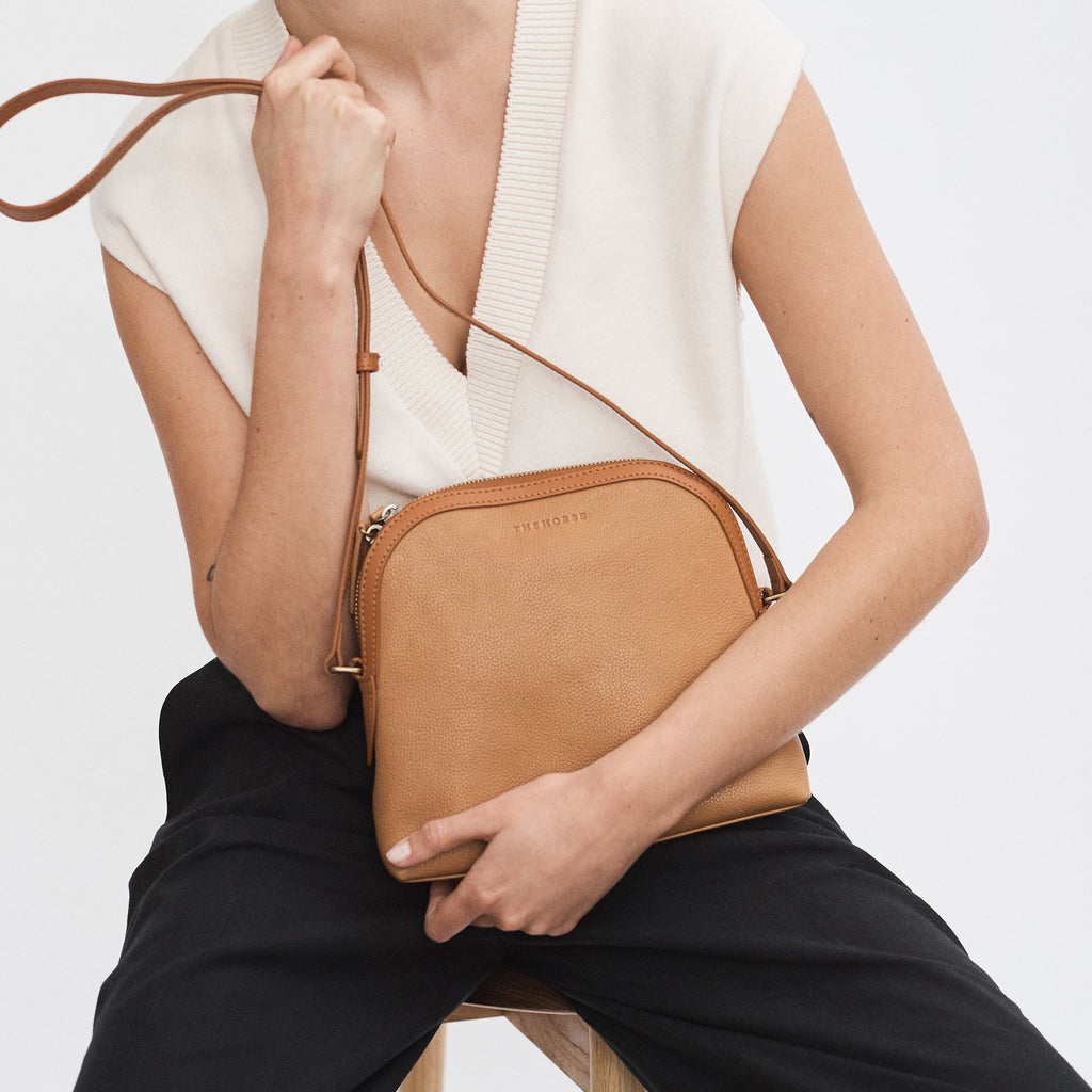 The Horse - Large Dome Bag - Tan
