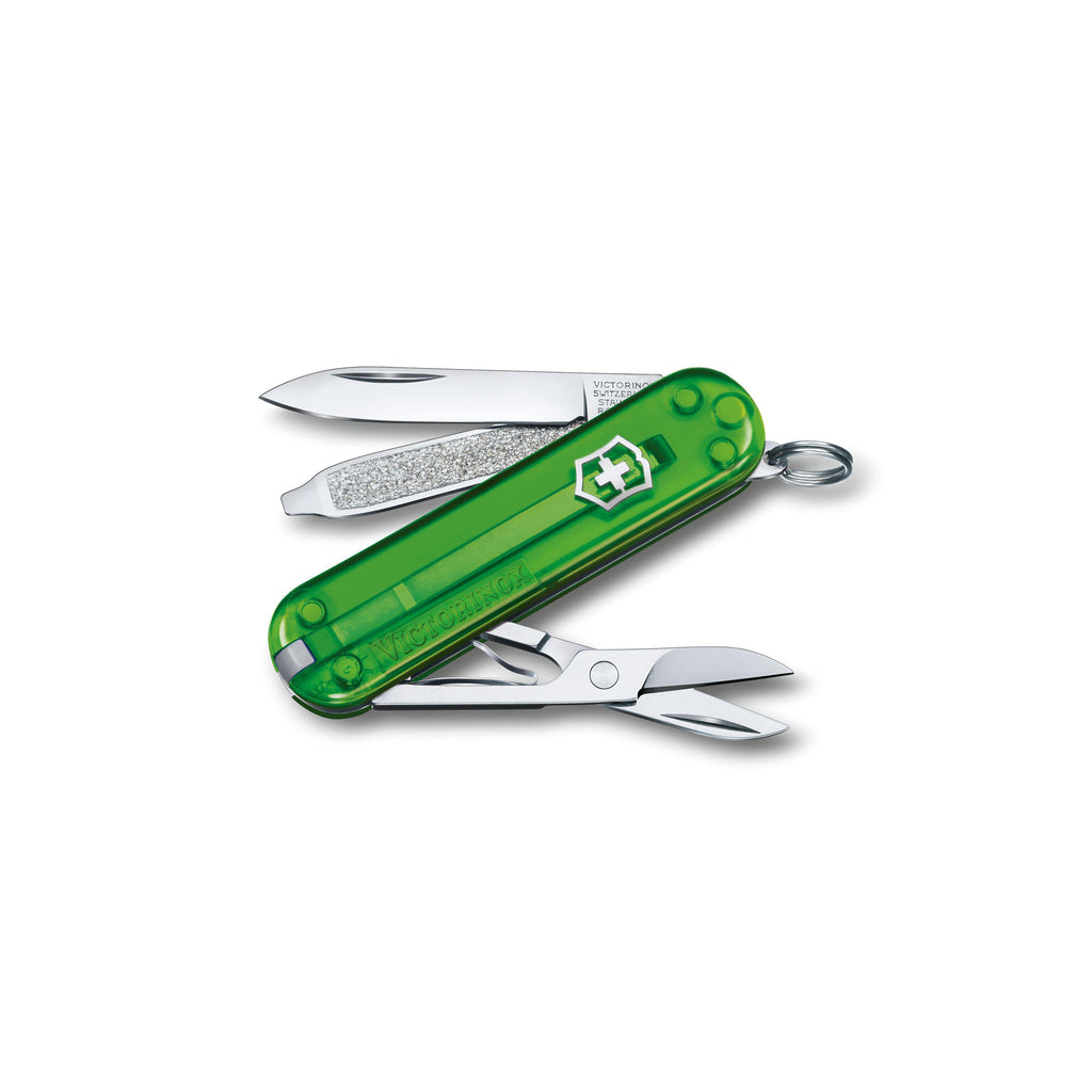 Victorinox Classic Pocket Knife - Transparent Green