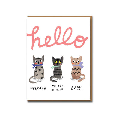 Card - Three Little Kittens