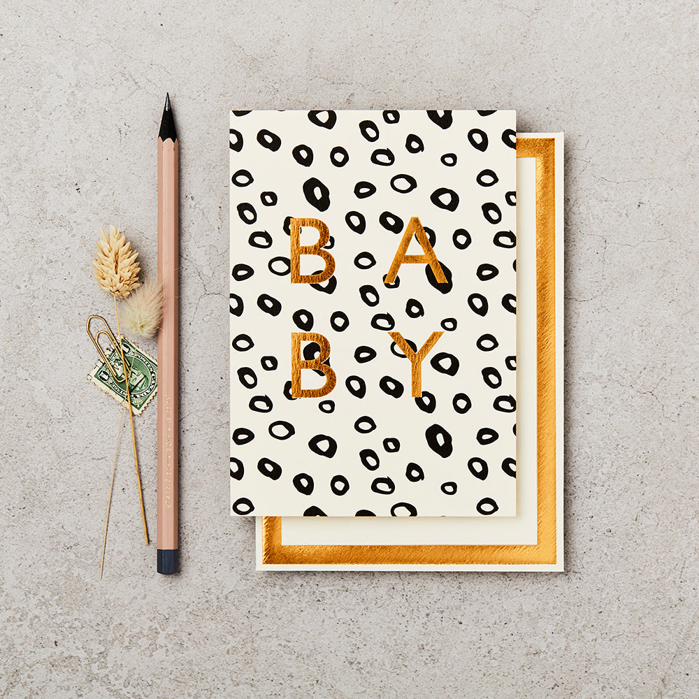 Card - Baby Leopard - Paper Plane - Gift Store - Mt Maunganui Stockist