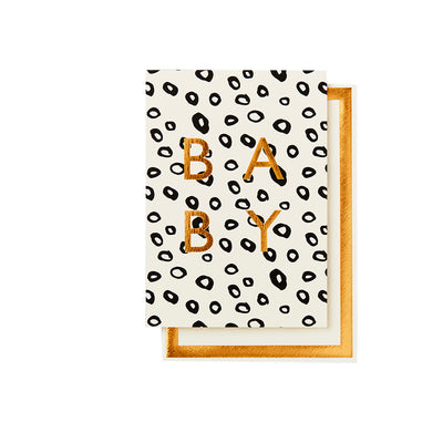 Card - Baby Leopard - Paper Plane - Gift Store - Mt Maunganui Stockist