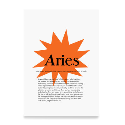 Print - Aries Zodiac