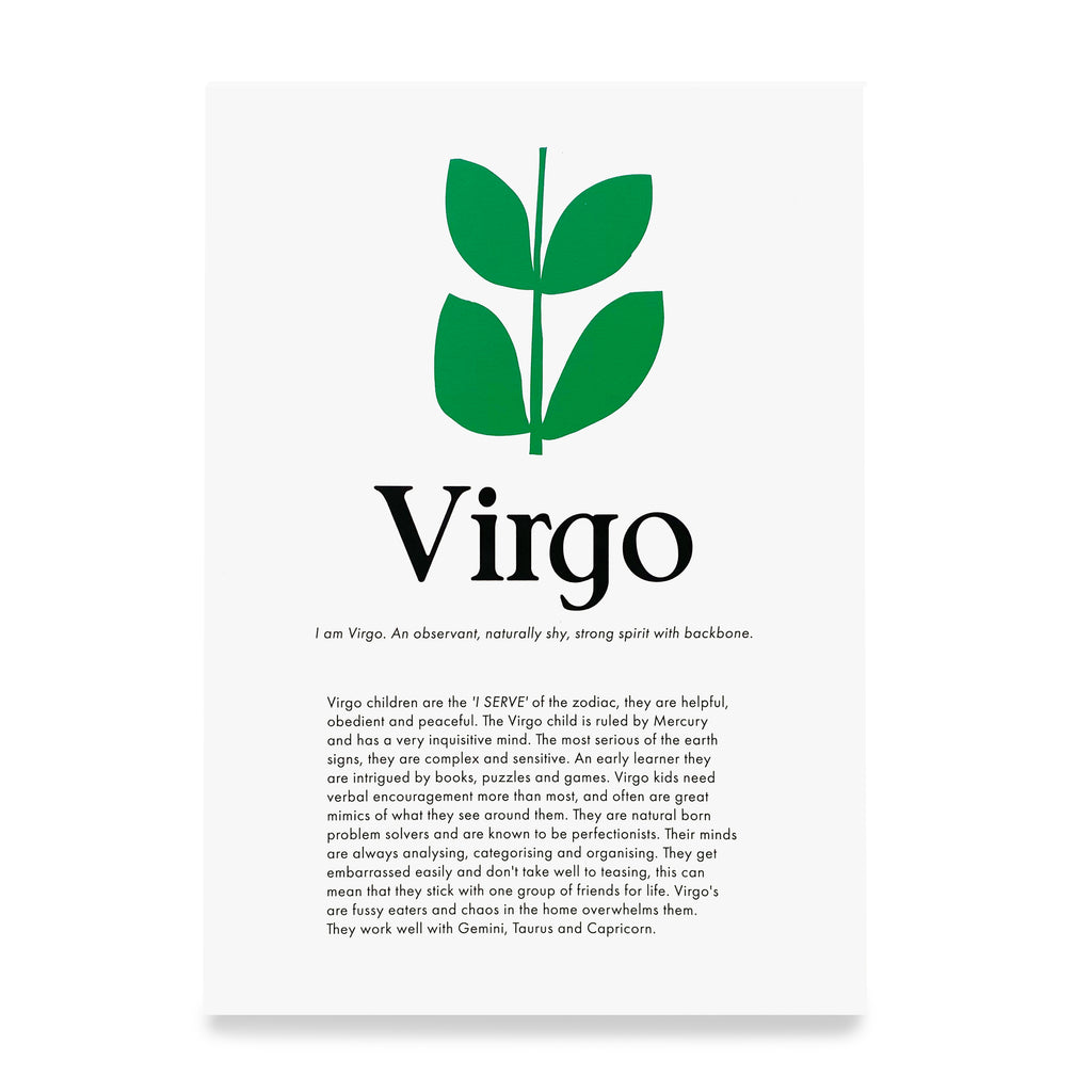 Print - Virgo Zodiac
