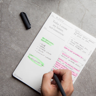 Daily Goals Desk Pad