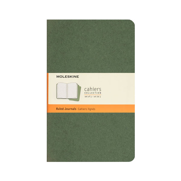Moleskine Cahier Notebooks - Myrtle Green - Stationary - Gifts - NZ Stockist