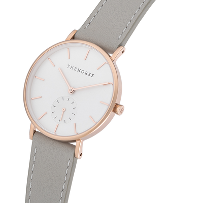 The Horse - Classic - Rose Gold / Grey