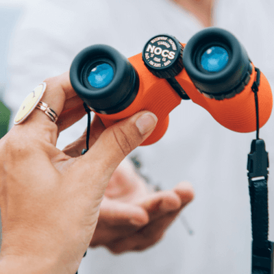 Standard Issue Waterproof Binoculars - Poppy Orange