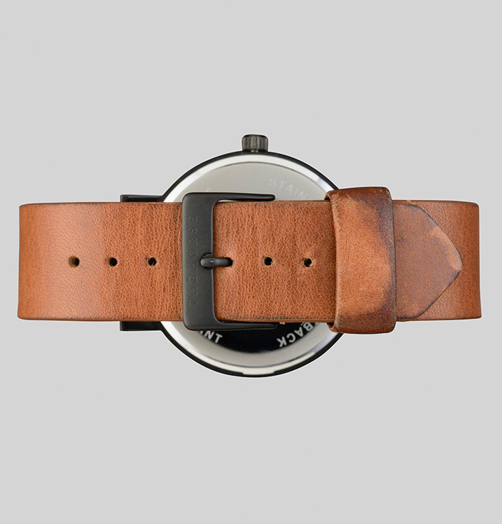 tan leather watch strap the horse men's watches